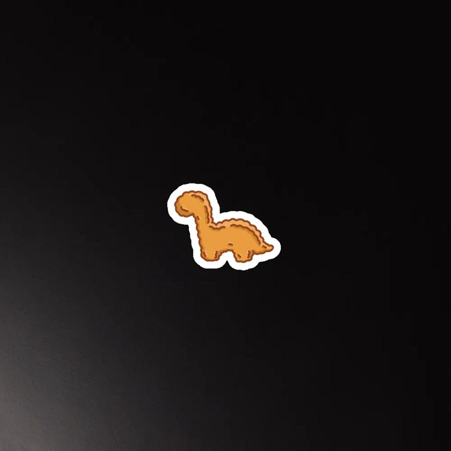 Brontosaurus Dino Nuggie Magnet product image (4)