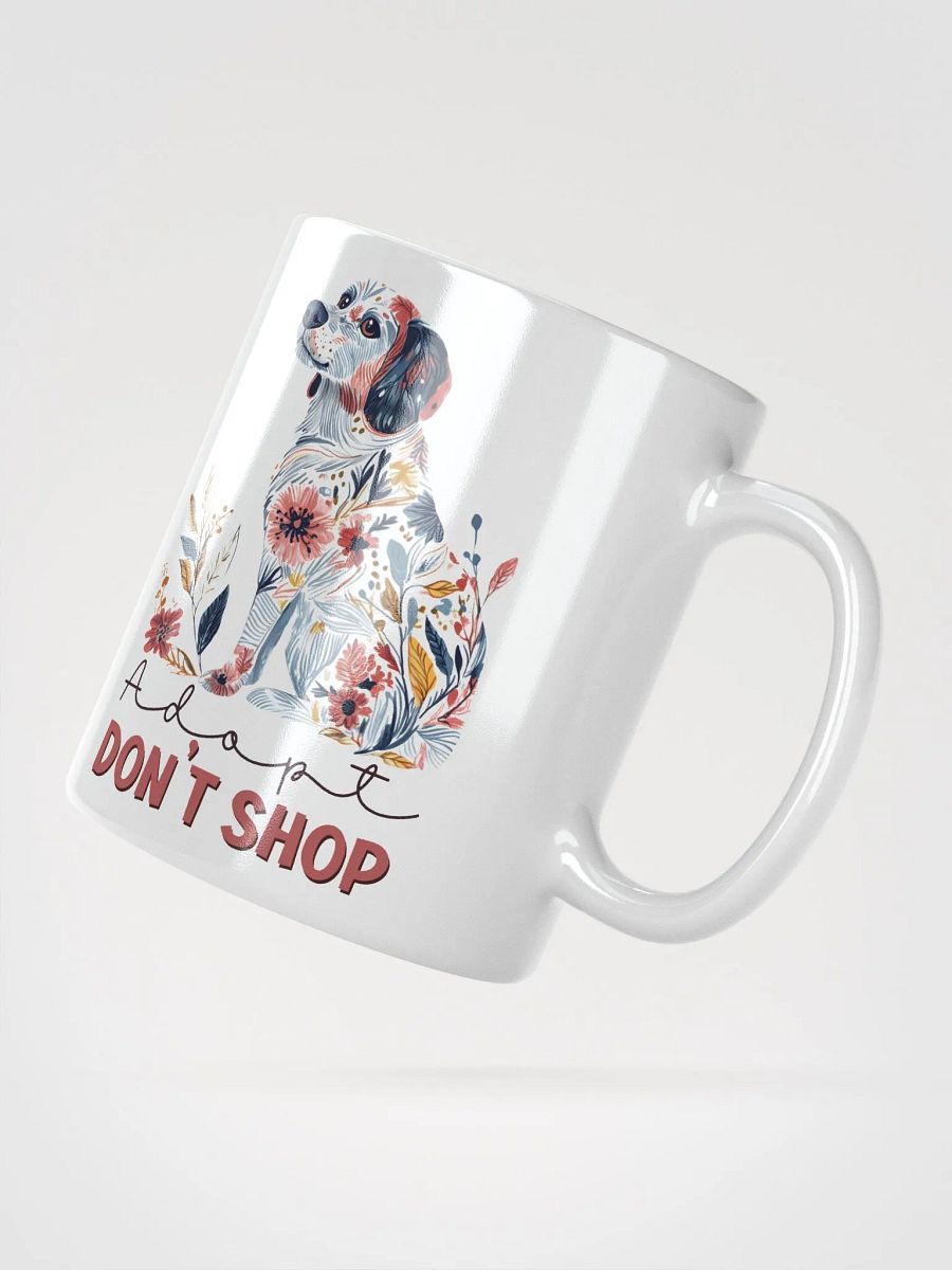Floral Paws Dog Adoption Mug product image (3)