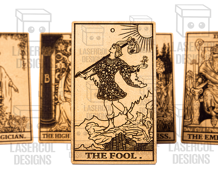 Tarot Cards (Set 1) - Laser Cut Files product image (2)