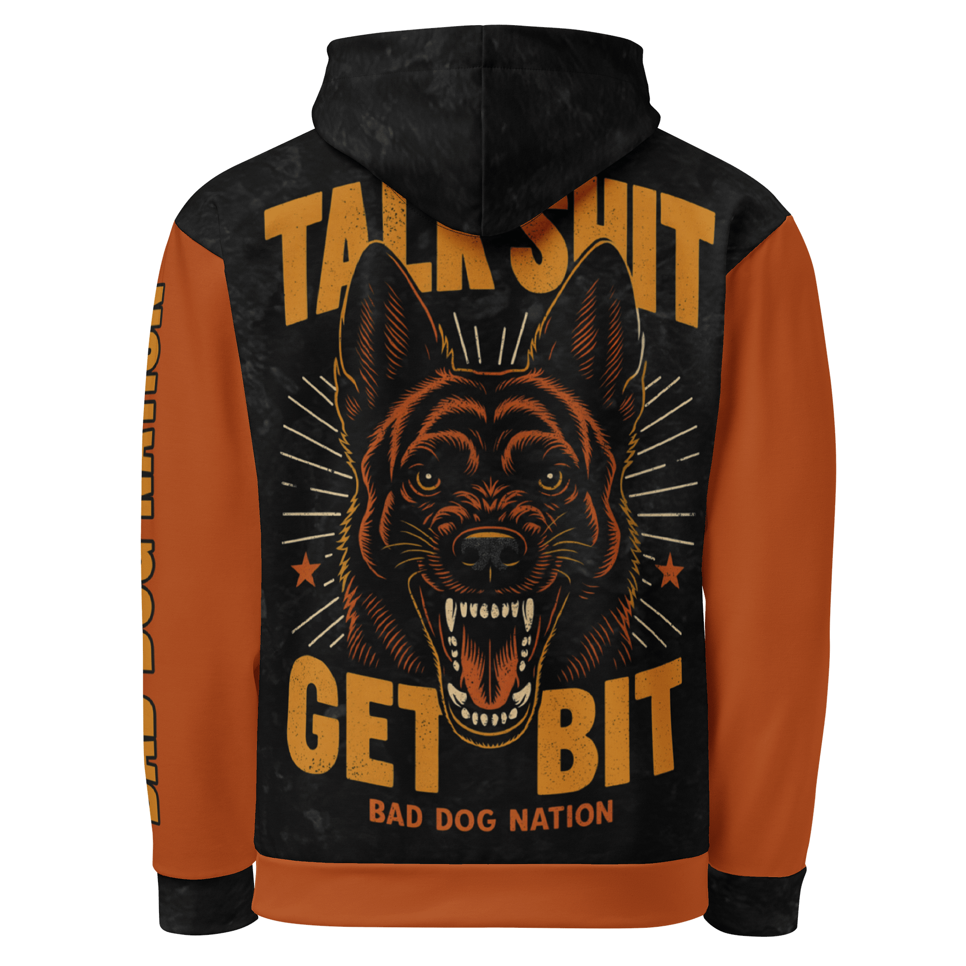 Talk Sh#t Get Bit - Premium Adult Unisex All Over Print Hoodie product image (3)