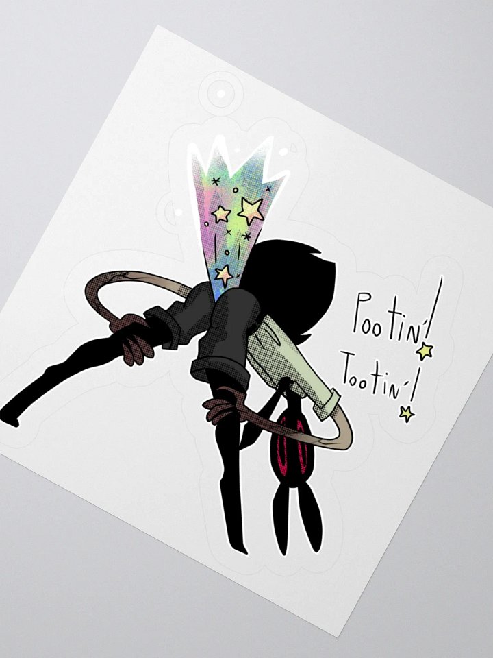 Pootin' - sticker product image (6)
