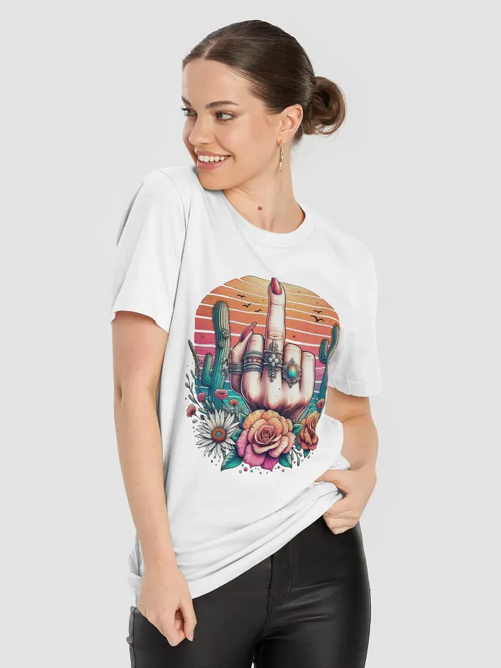 Rebellious Flora T-Shirt product image (1)