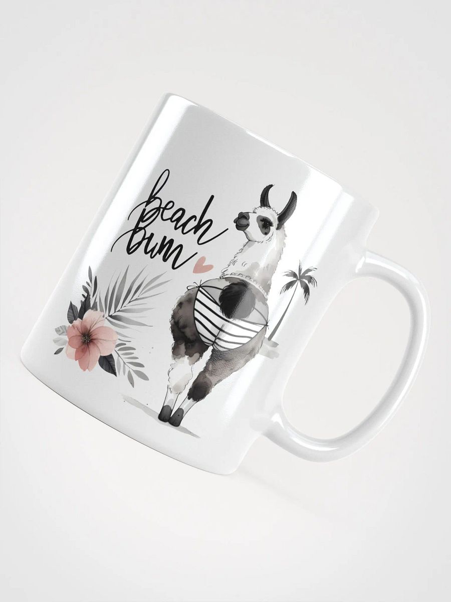 Beach Bum Bikini Llama Mug product image (10)