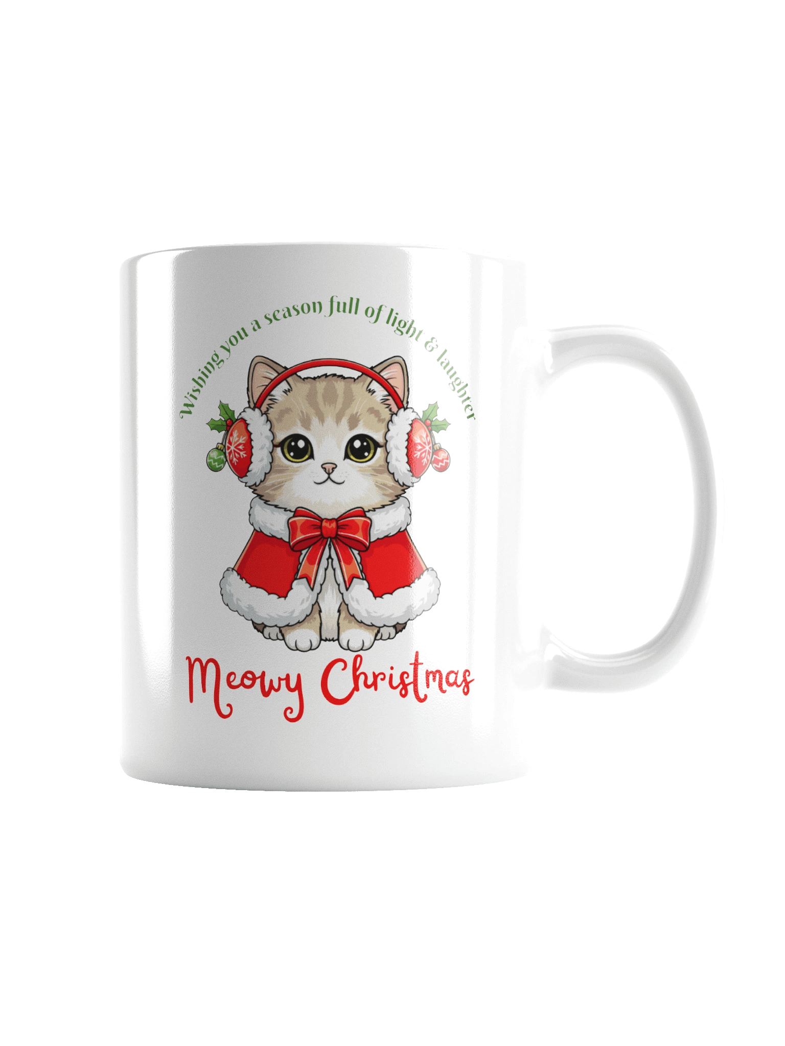 Festive Feline Winter Mug product image (4)