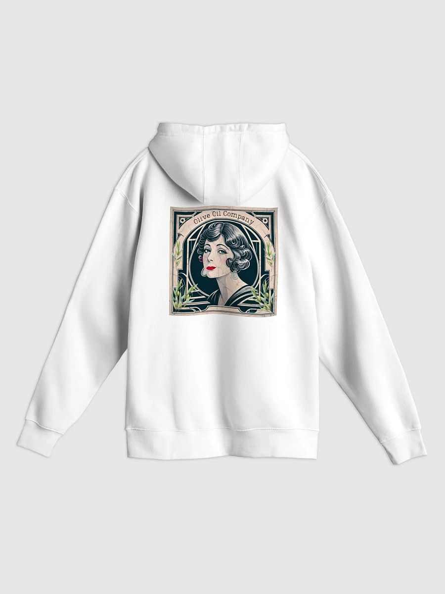 Olive Oil Company 1920s Signage Glamour Back Graphic - Hoodie product image (3)