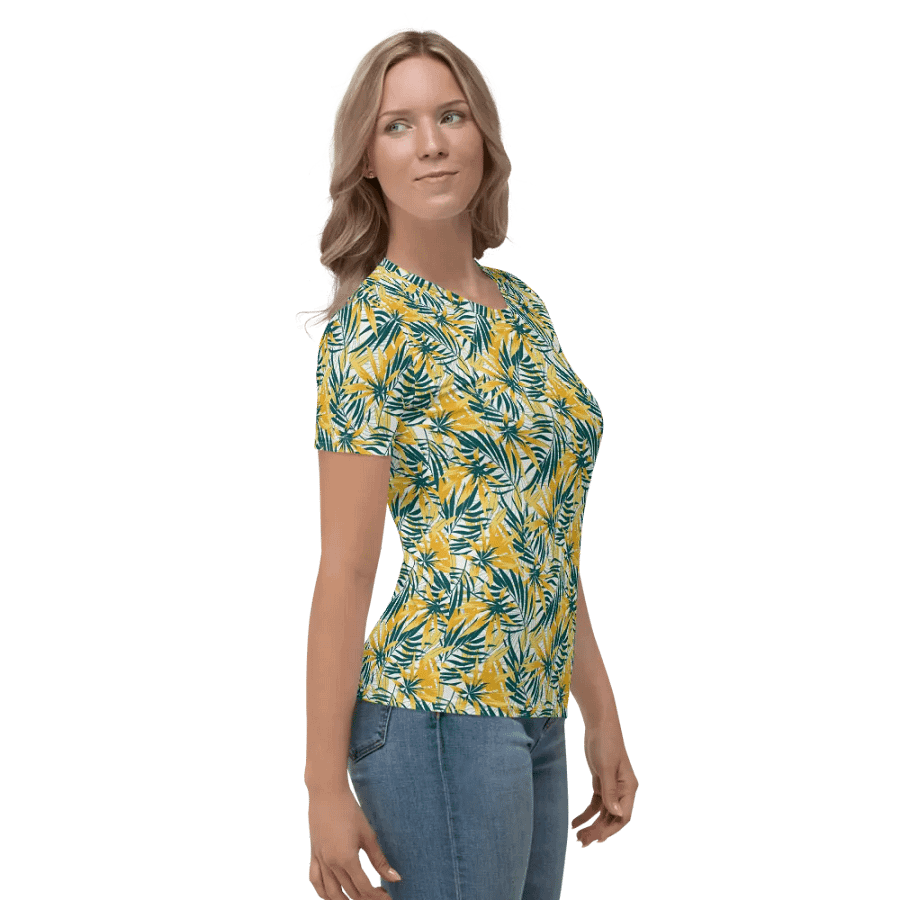 Tropical Summer | Women's Crew Neck T-Shirt product image (4)