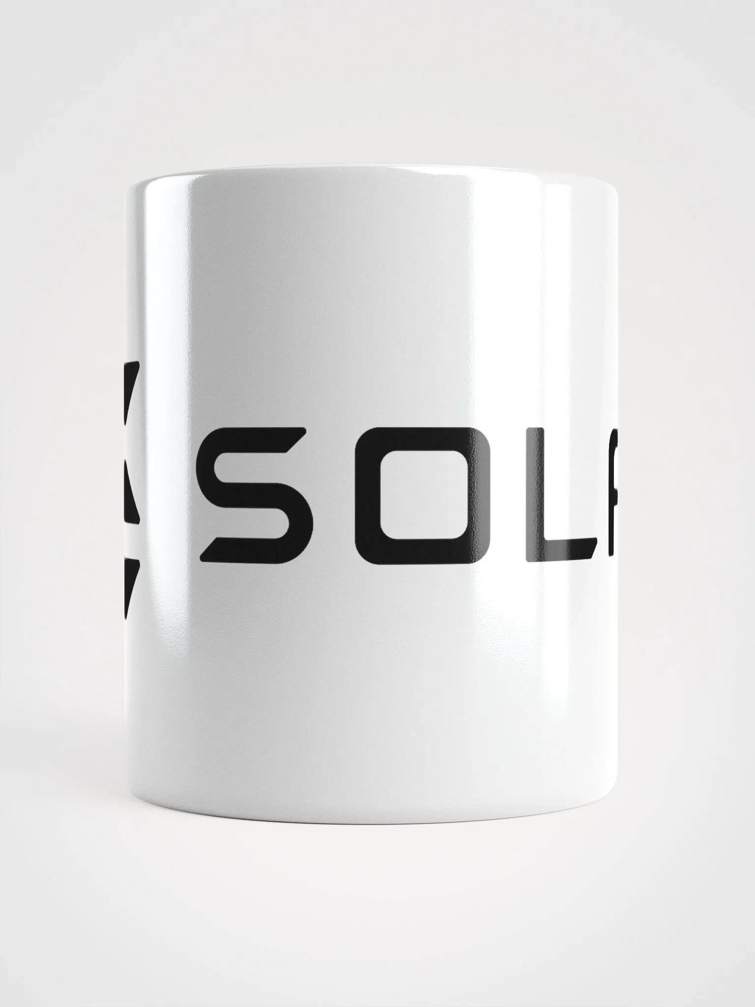 Solana Logo White Glossy Mug product image (6)