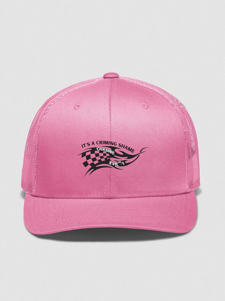 IACS FLAME BASEBALL HAT PINK product image (1)