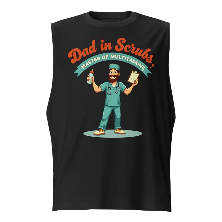 Multitasking Dad Muscle Tank product image (1)