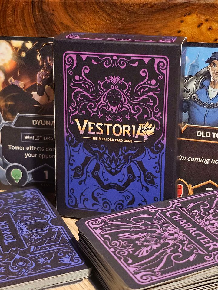 VESTORIA: Isekai D&D Card Game product image (1)