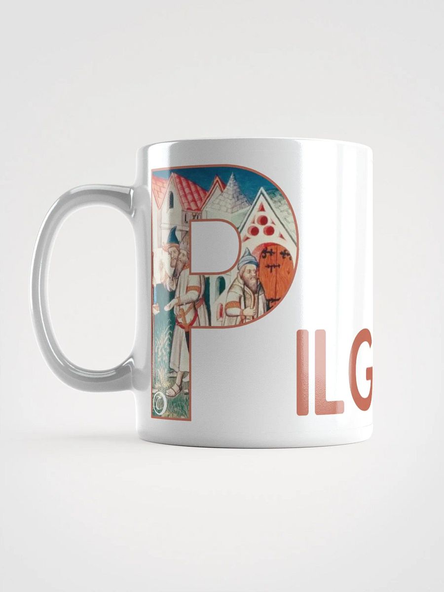 The Pilgrimage Issue Headline... but on a Mug product image (17)