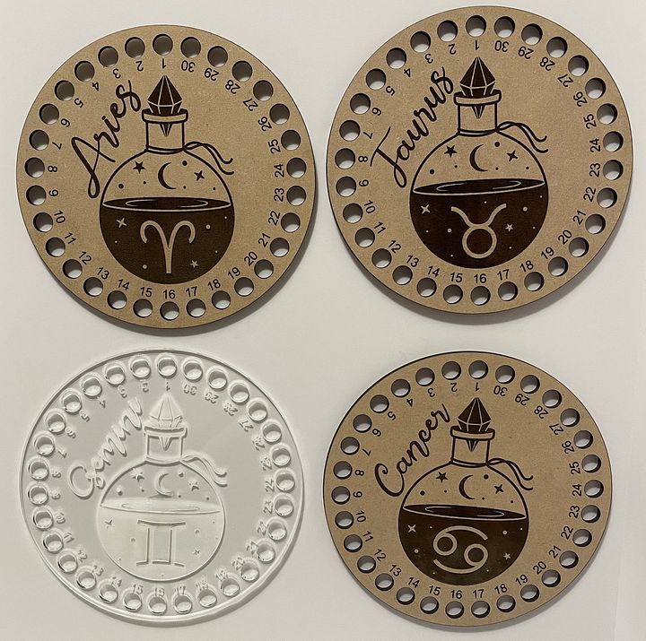 Zodiac Potion Embroidery Floss Sorter product image (1)