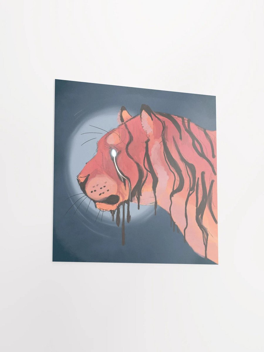 Crying Tiger Print product image (3)
