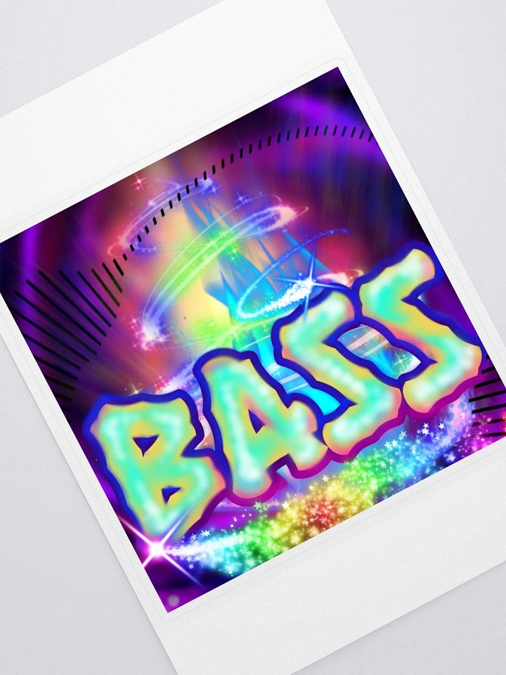 Hyper Bass Cut Sticker product image (2)