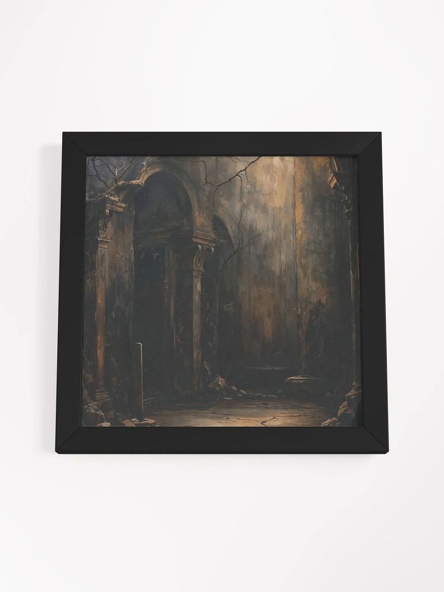Ethereal Gothic Decay Framed Print product image (43)
