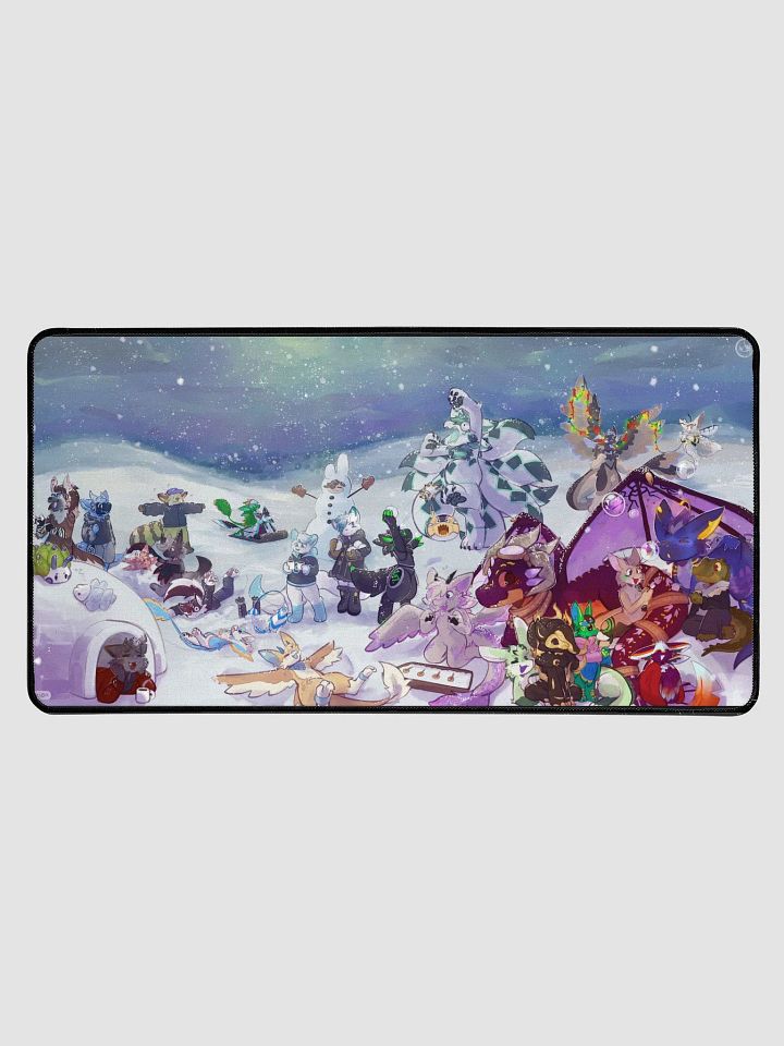 winter snow day 2024/25 - kofi members desk mat product image (1)