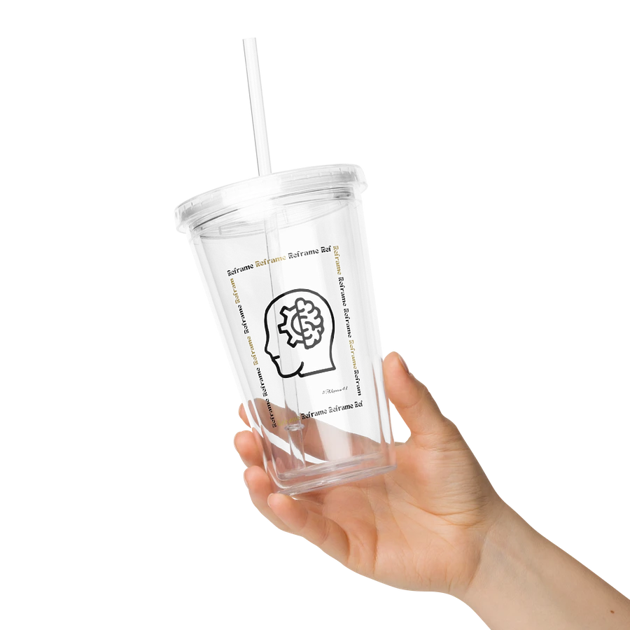 Reframe. Plastic Tumbler product image (6)