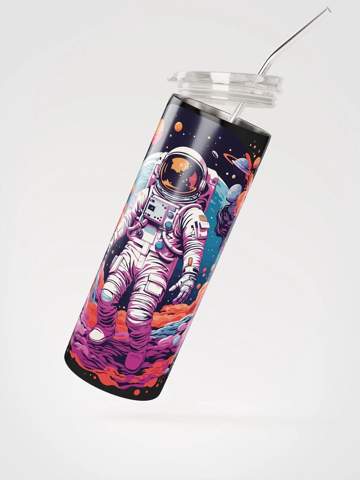 Cosmic Explorer Stainless Steel Tumbler product image (2)
