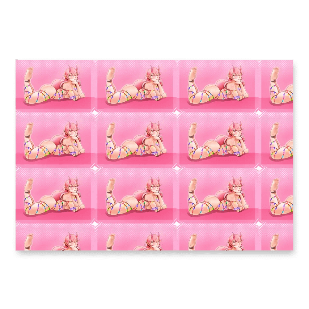 Chrismussy Girl Wrapping Paper product image (4)