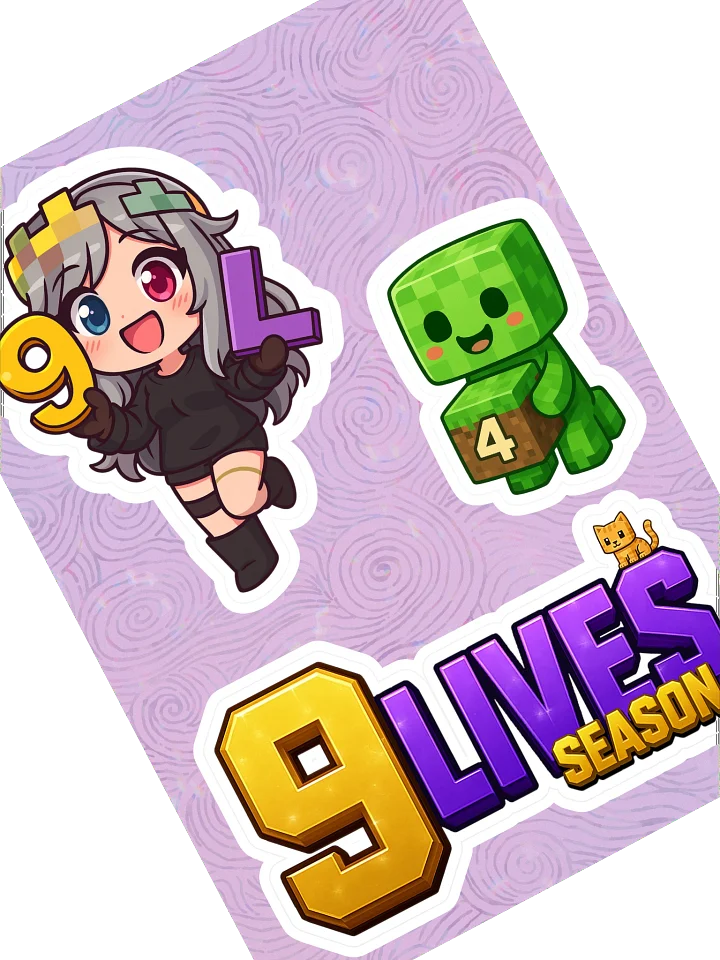 9LS4 Mellie_MC Sticker Sheet product image (2)