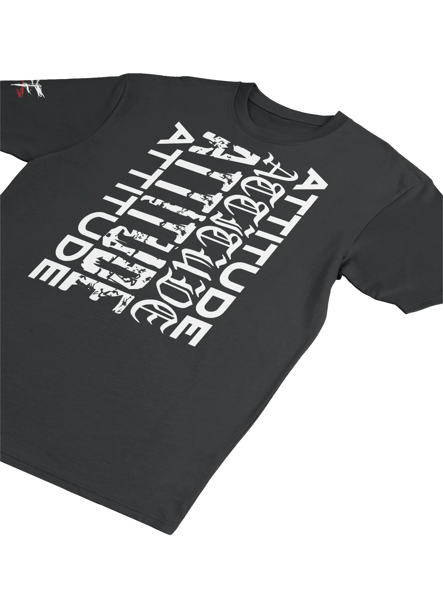 Attitude: Quad Script Heavyweight Tee product image (2)