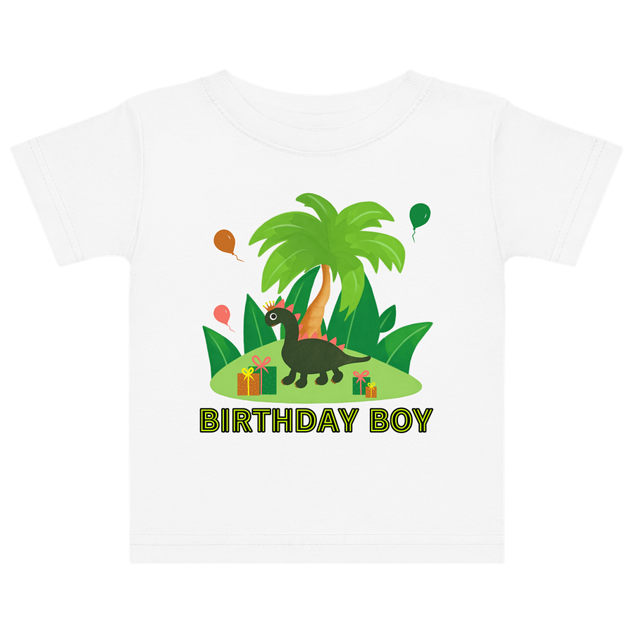 Dino Birthday Bash Baby T-Shirt product image (12)