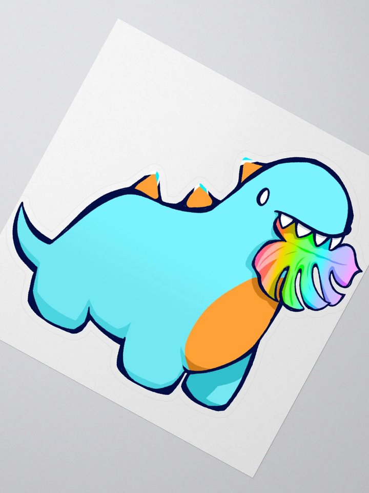 Monstera Munch Sticker product image (2)