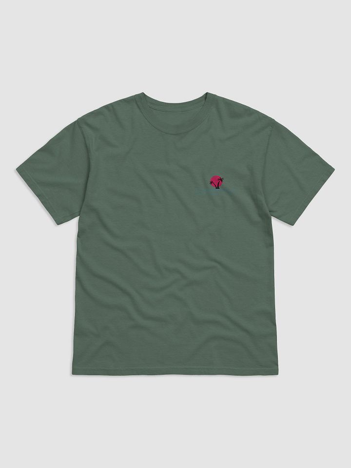 Retro-Futuristic Palm Grid T-Shirt product image (3)
