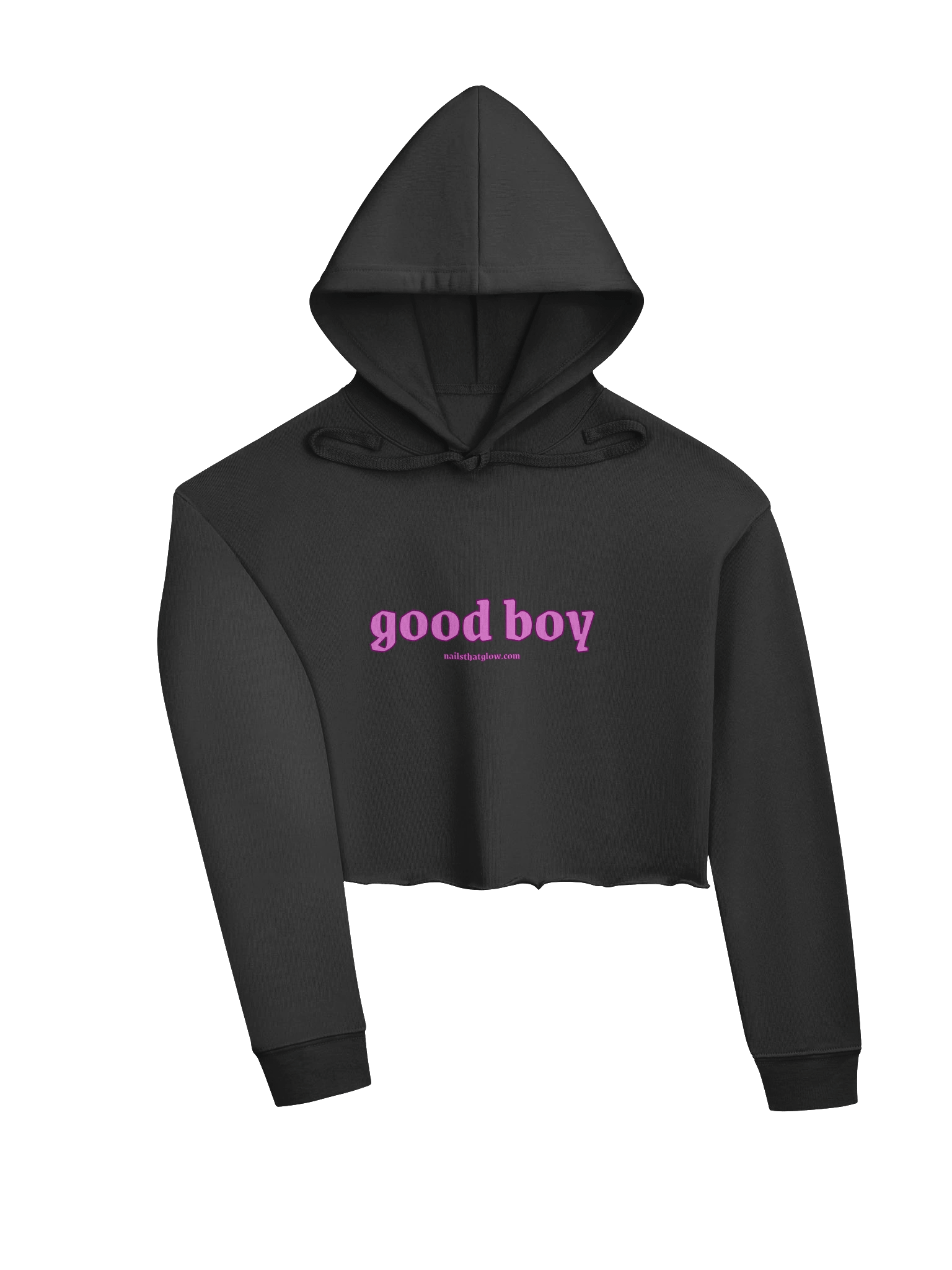 good boy crop hoodie product image (3)