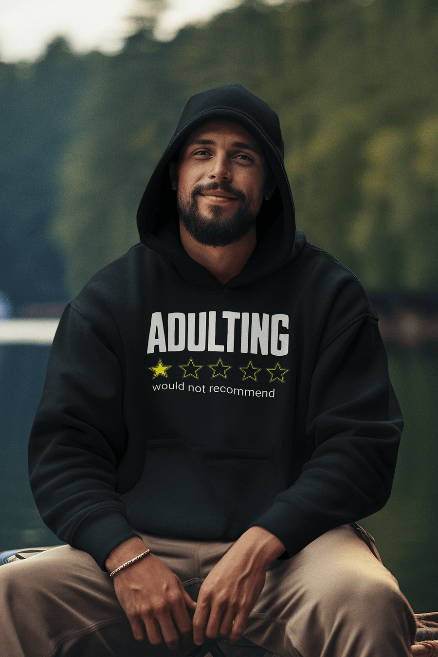 Adulting: Would Not Recommend Hoodie ( Unisex ) product image (47)