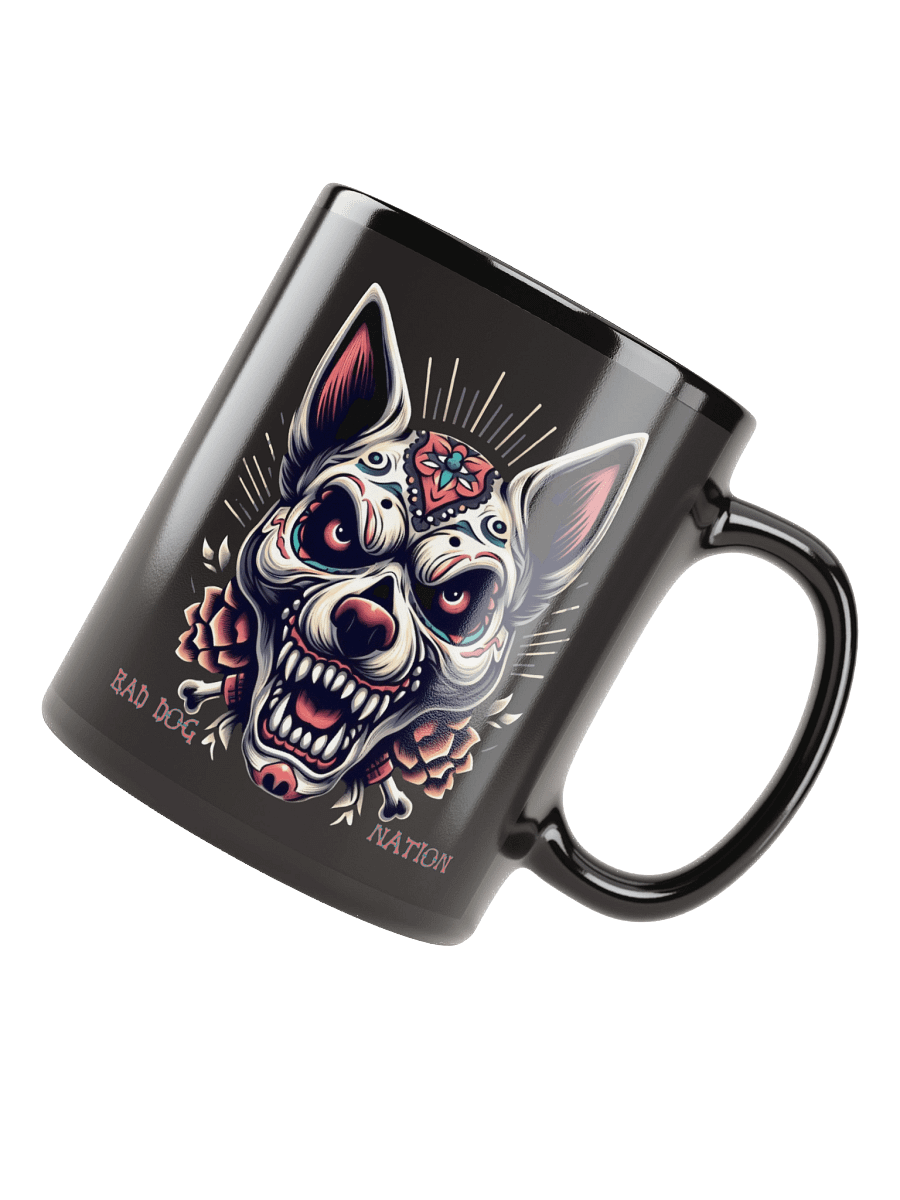 Day of the Dead Black Coffee Mug product image (4)