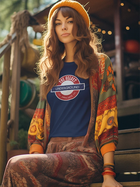 Velvet Underground Women's Relaxed Fit Tee product image (45)