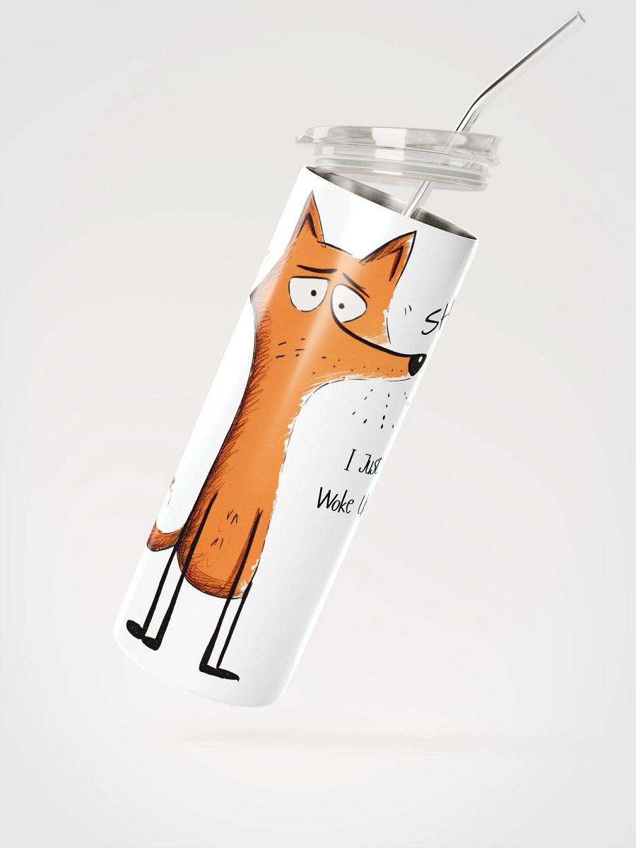 Sleepy Fox Stainless Steel Tumbler product image (1)