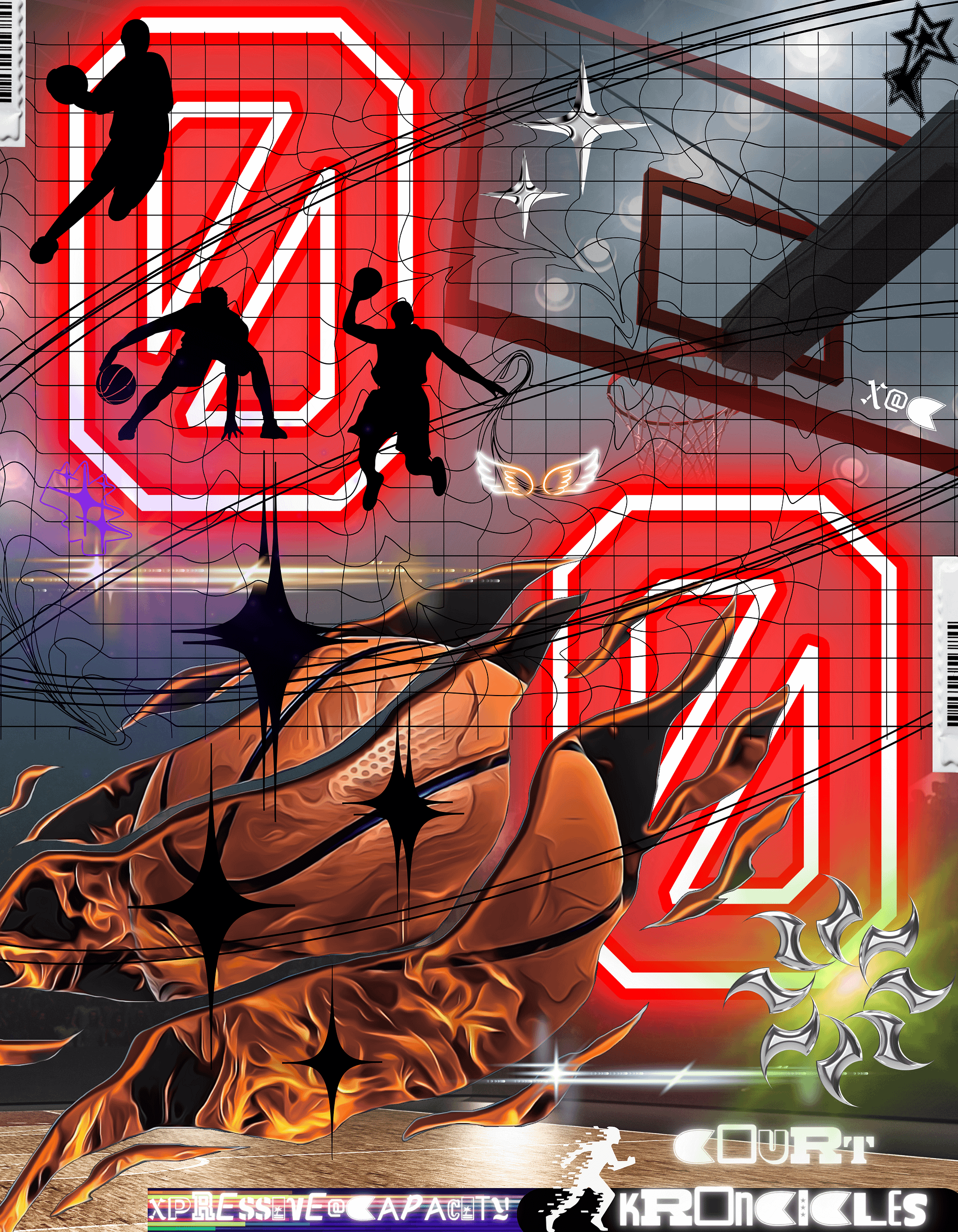 MULTI-GENERATIONAL AND-1 THEY PLAYIN BASKETBALL JERSEY BLACK (FRONT & BACK DESIGN)-CLICK PICK product image (5)