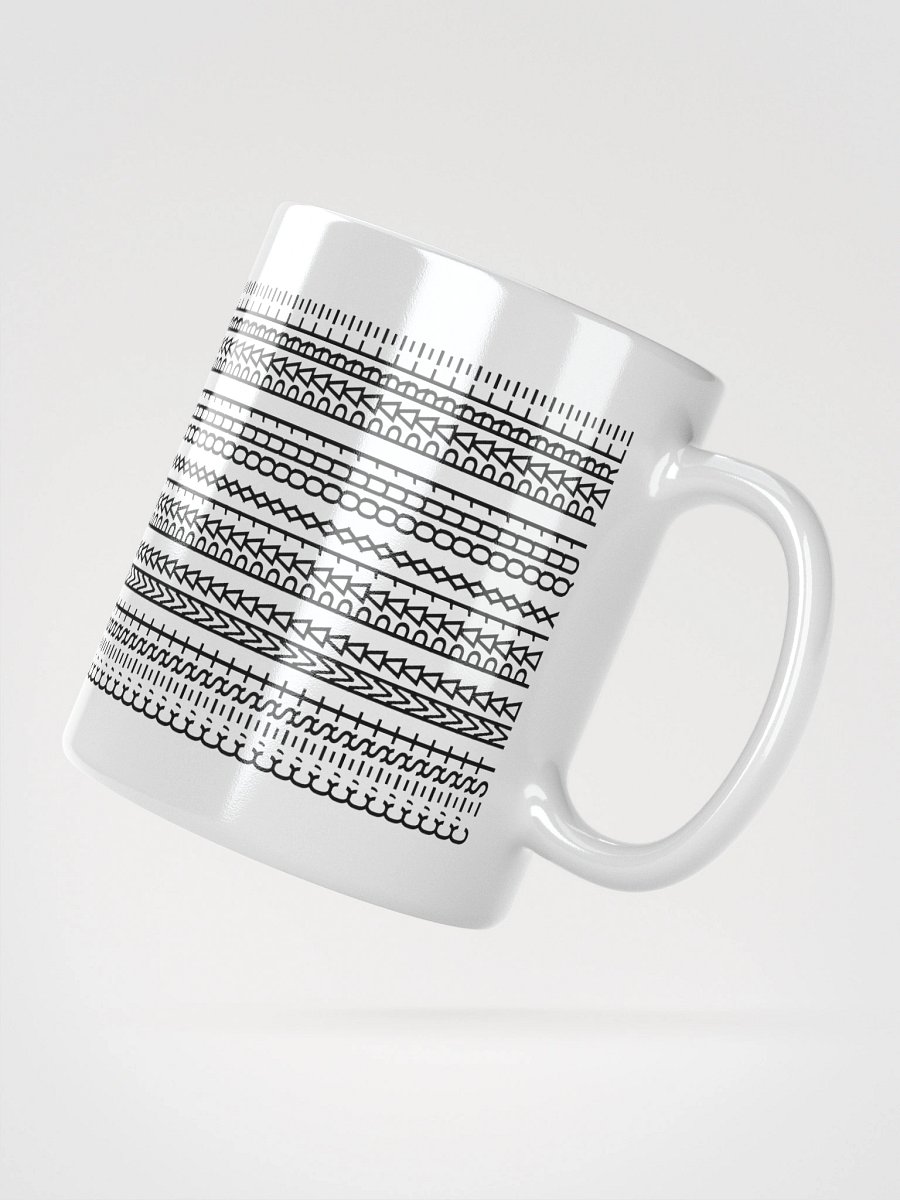 Mug Blanc Codé Zen - C'est ma Paix qui Parle - Cadeau Original product image (2)