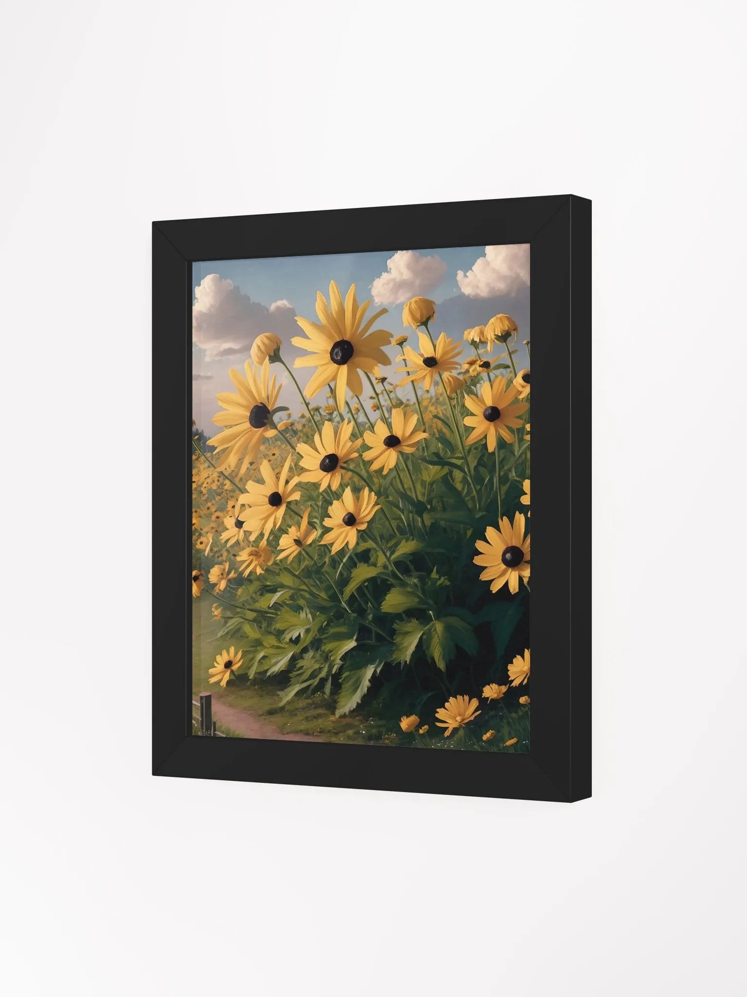 Beautiful Landscape of Black eyed Susans Poster product image (24)