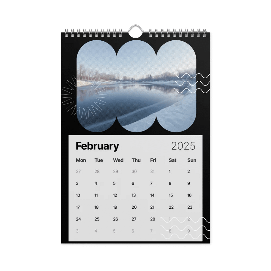 SEASONAL NATURE WALL CALENDAR 2025 product image (5)