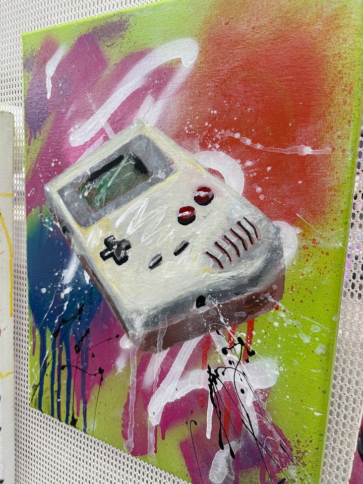 Hand painted 11x14 Handheld King Brick product image (2)