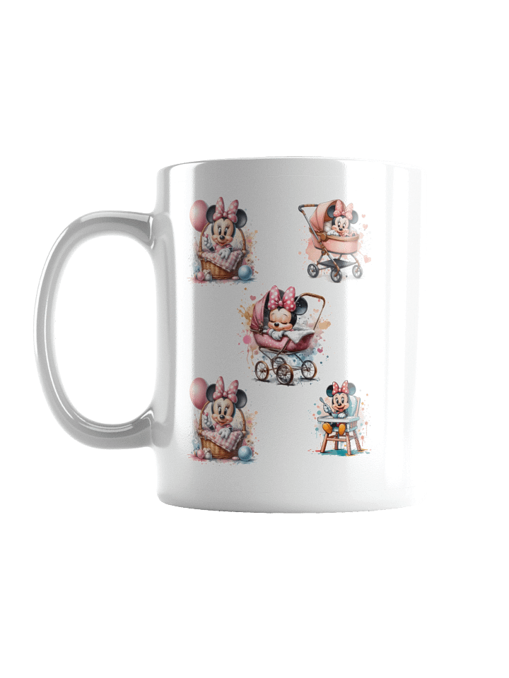 White Glossy Mug Baby Mickey Mouse product image (1)