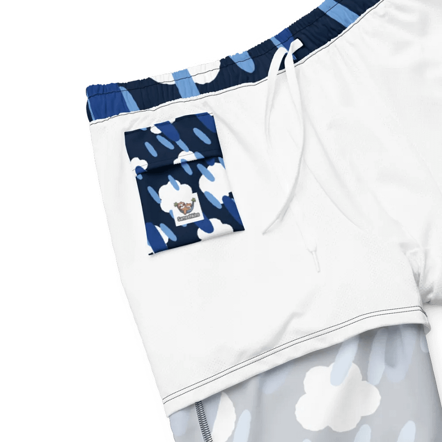 Celestial Waves Swim Shorts product image (6)
