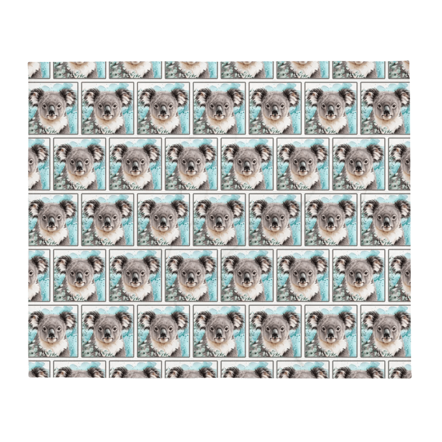 Koala Dreamland Throw Blanket product image (2)