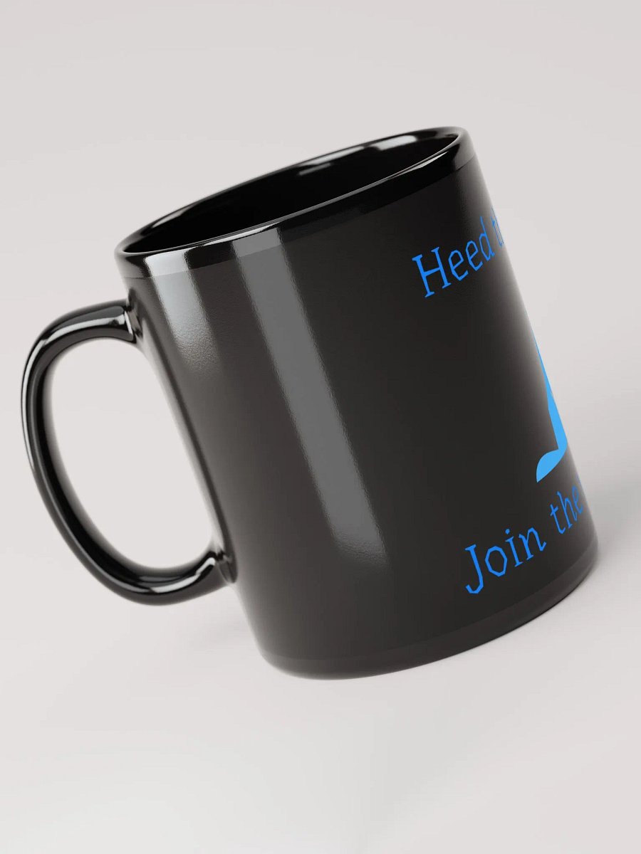 Wolf mug (black) product image (5)