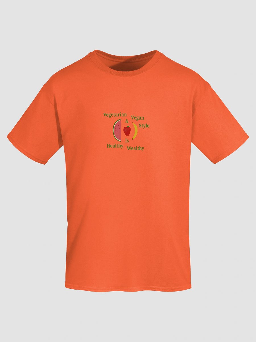 Healthy Wealthy Vegetarian & Vegan Tee product image (7)