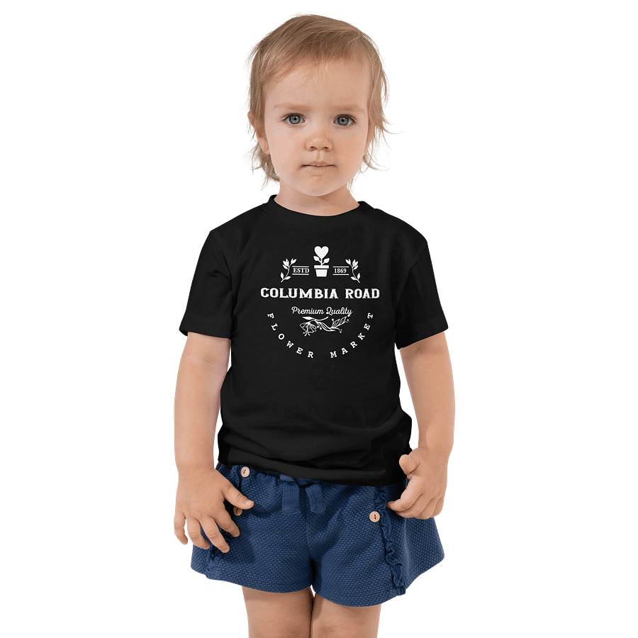 Columbia Road Market Toddler T-Shirt (Black) product image (1)