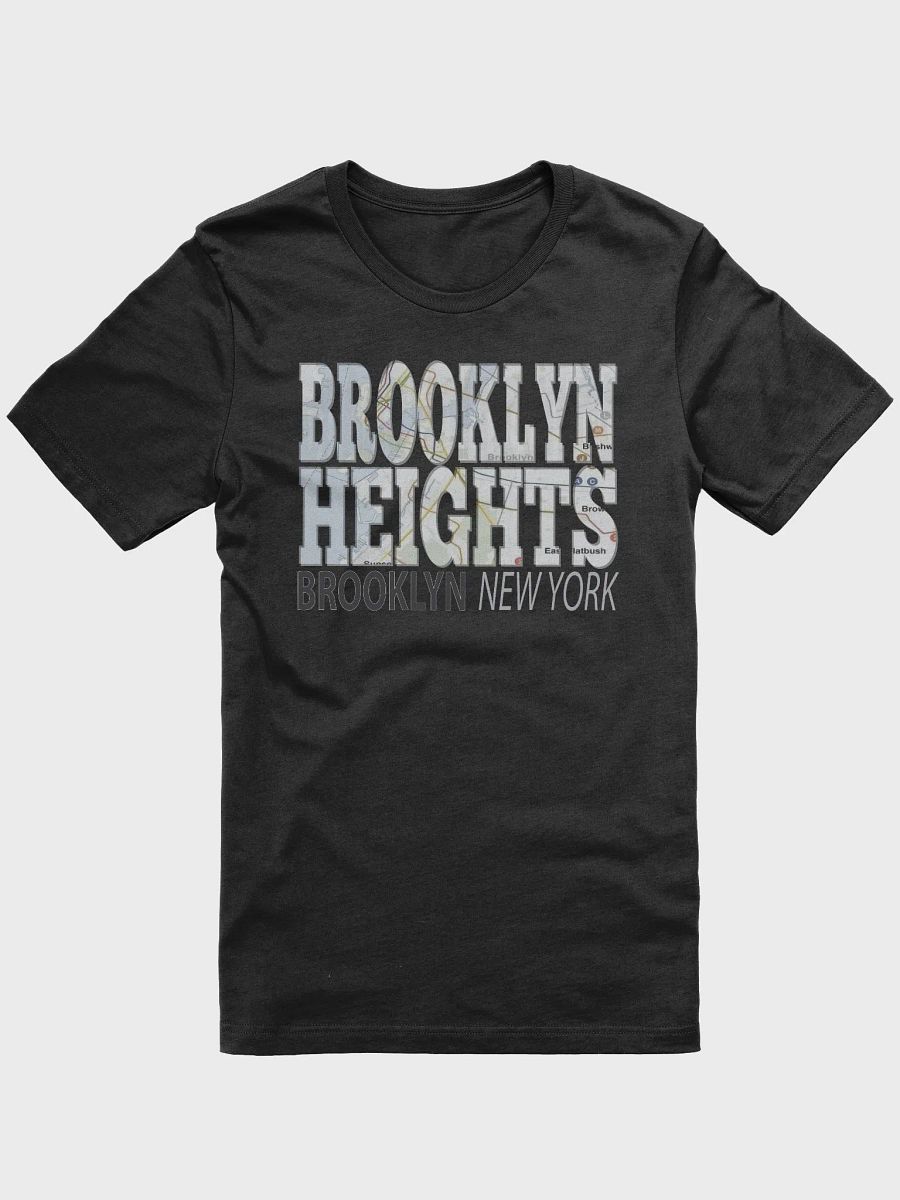 Fun Cool Brooklyn Heights Brooklyn New York with Subway Map T-Shirt product image (3)