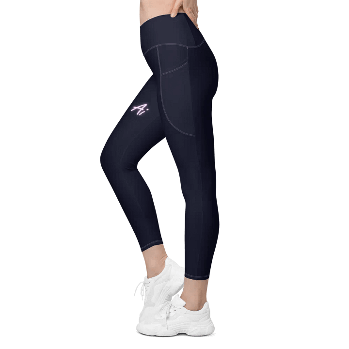 Neon Glow AI All-Over Leggings product image (2)