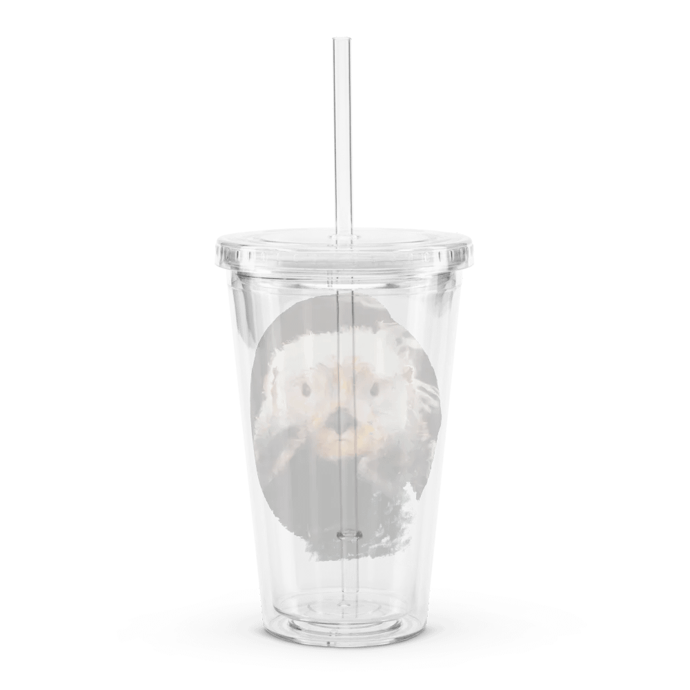 Watercolor Sea Otter Double Wall Tumbler product image (5)
