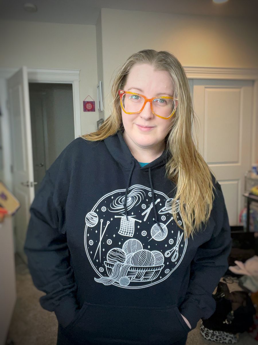 Crafting in Space Hoodie product image (1)