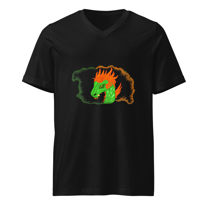 Dragon's Blaze V-Neck Tee product image (1)