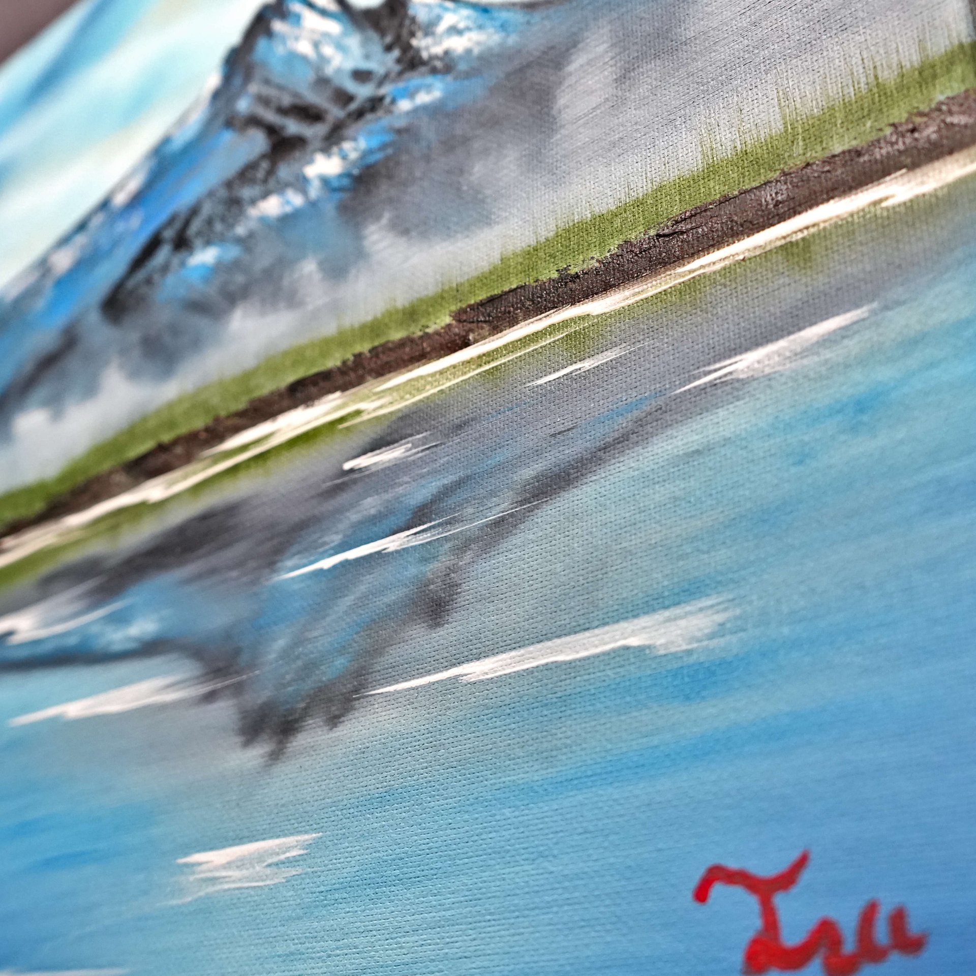 The Stil Mountain (Original) 12x12 Canvas product image (4)